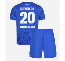 Bayer Leverkusen Alejandro Grimaldo #20 Koszulka Trzecia dzieci 2025-26 Krótki Rękaw (+ krótkie spodenki) Bayer Leverkusen Alejandro Grimaldo #20 Koszulka Trzecia dzieci 2025-26 Krótki Rękaw (+ krótkie spodenki)